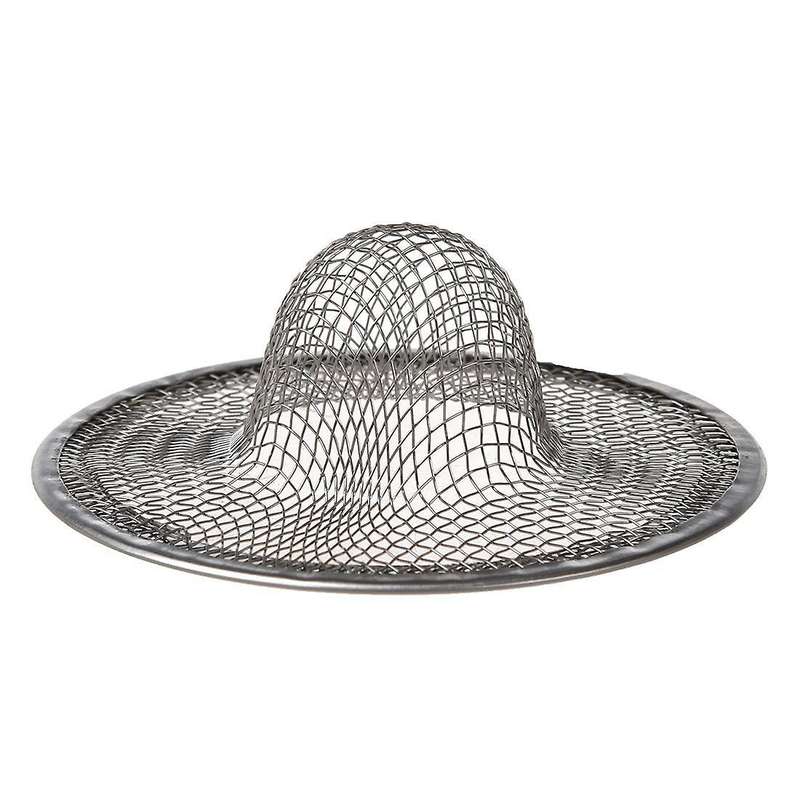 Stainless Steel Drainer Basin Filter Mesh Sink Strainer 7cm Dia 2pcs