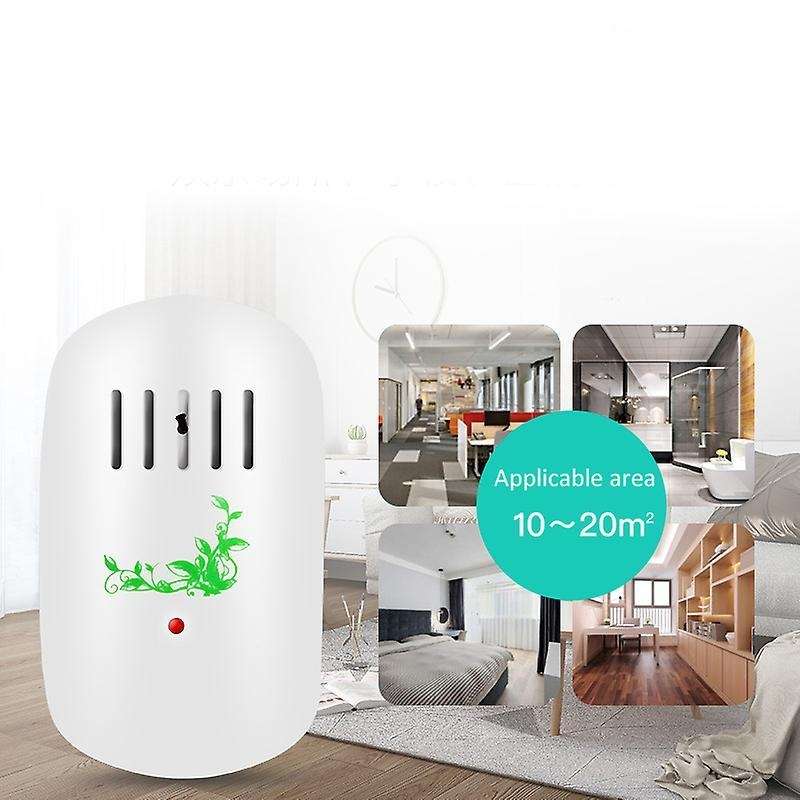 Air Purifier Negative Ion Generator Clean Pollutants Odors Eu Plug