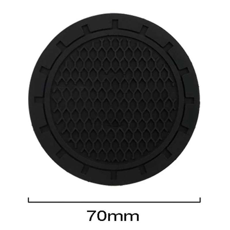 Car Anti-skid Cup Holder Coaster Set Universal Waterproof Interior