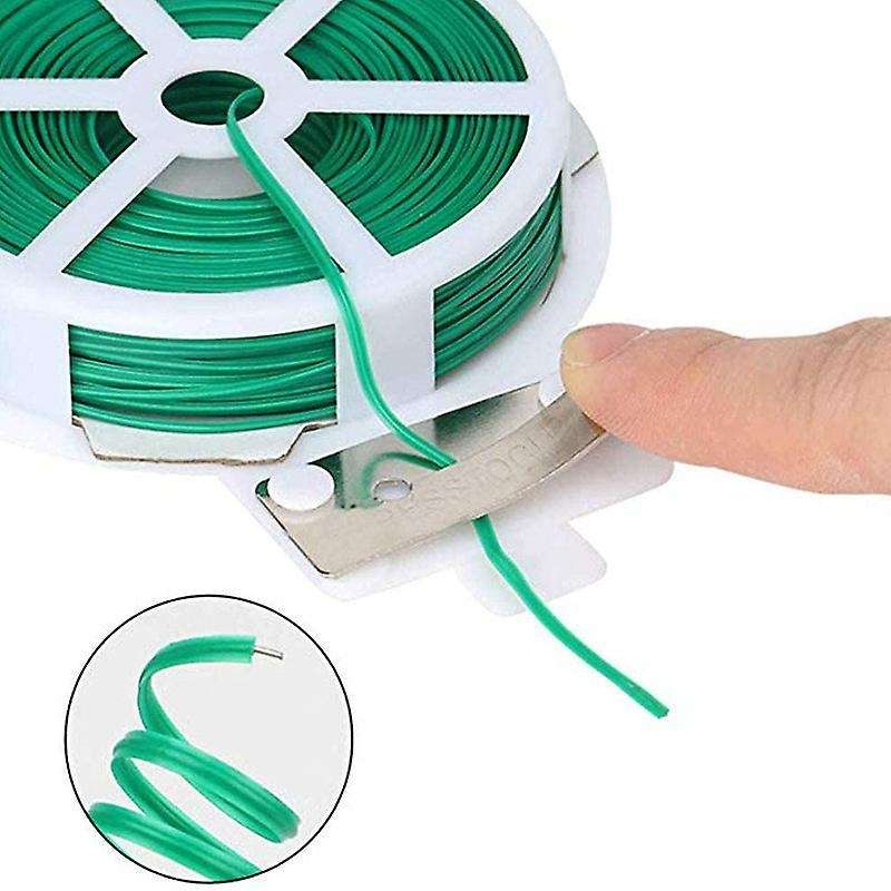 Gardening Twisted Wire with Gardening Twisted Green Wire(20m, Green)