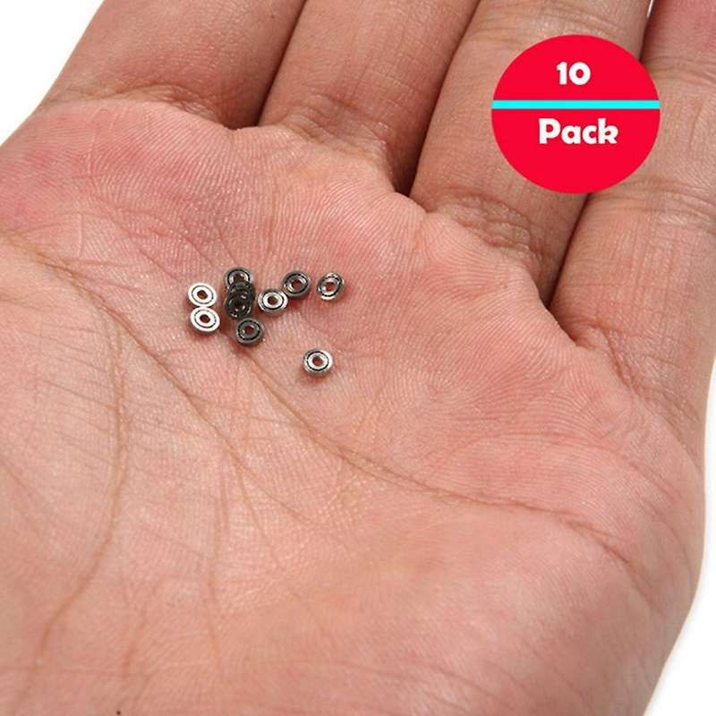 10pcs 681zz Miniature Ball Bearings Metal Open Micro-bearing 1x3x1mm