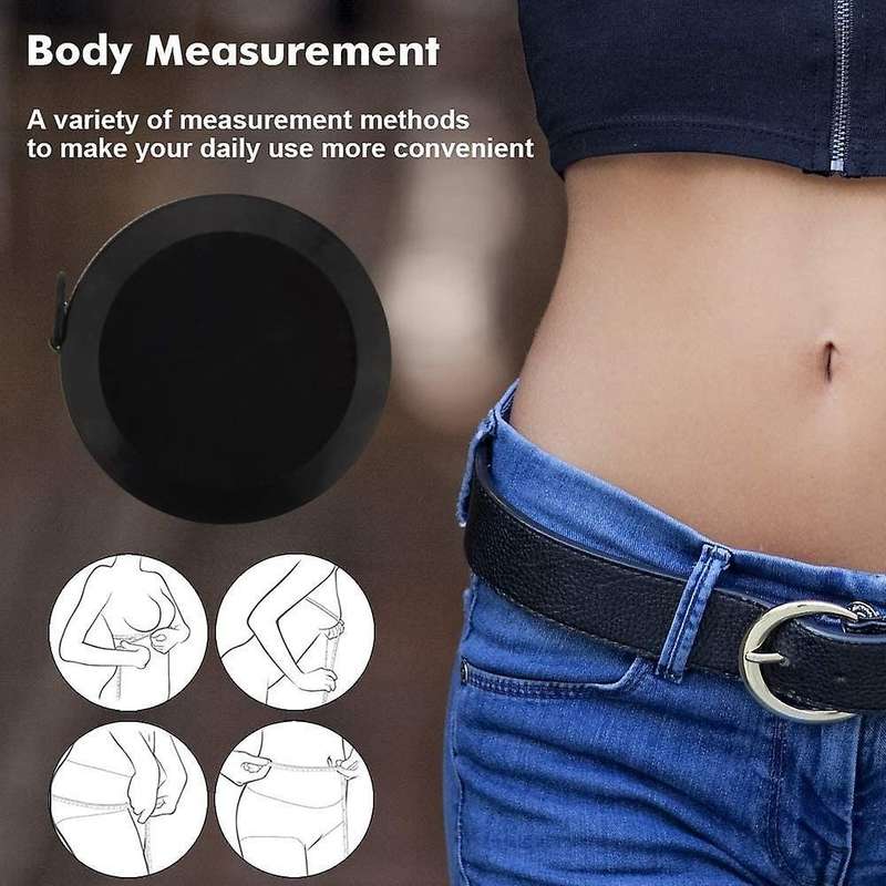 Retractable Dual Sided Measure Tape for Body Sewing Fabric Tailor
