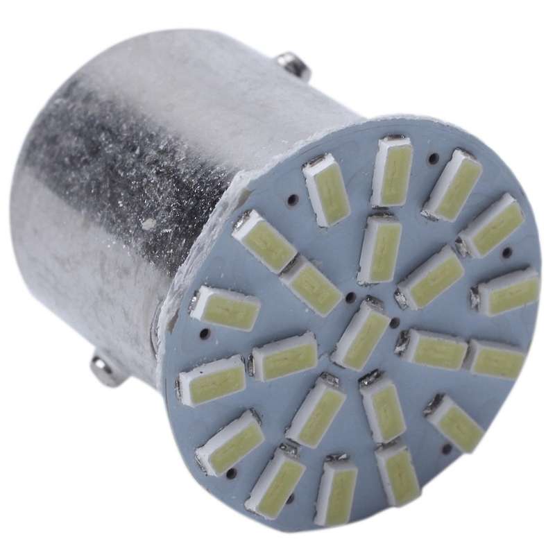 1pcs White 1157 Bay15d 22 Smd Led Light Bulb Turn Signal Light