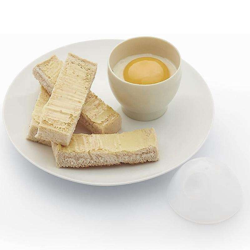 Steamed Egg Cup for Microwave Oven,breakfast Boiled Egg Cup, 2 Pieces