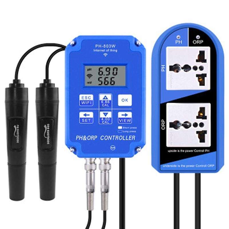 Wifi Monitoring Digital Acid-base and Redox Controller Eu Plug