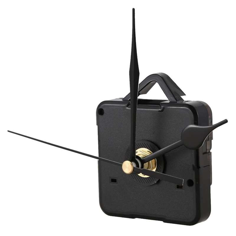Black Quartz Clock Spindle Silent Movement Mechanism Repair Tool Kit