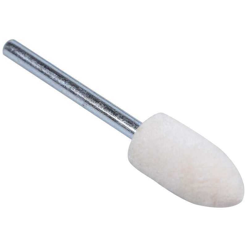 12 Pcs Polishing Buffing Tool 8.5mm Conical Mounted Felt Bobs