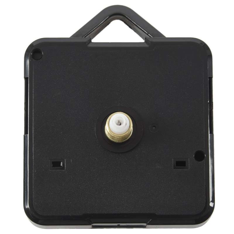 Quartz Clock Movement Mechanism Diy Repair Parts Black + Hands