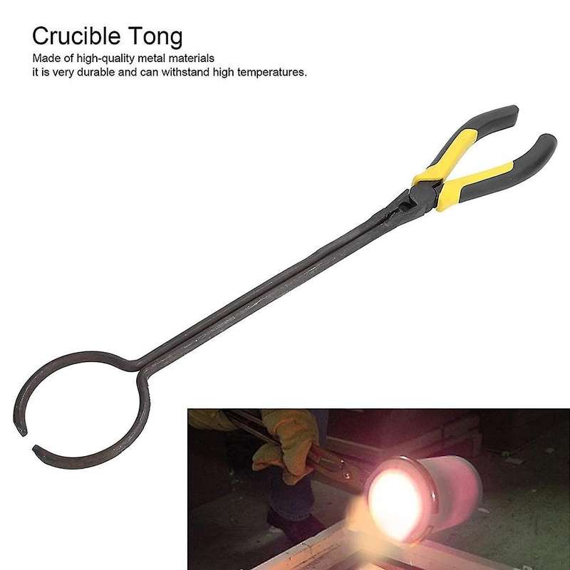 Mutipurpose Plier Set Nonslip Handle Crucible Plier for Gold Melting