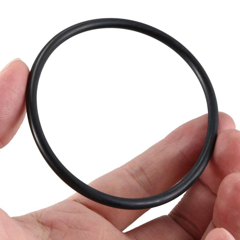 5pcs 80 Mm Aussen Dia 4mm Dick Gummi-o-ring-dichtung Schwarz