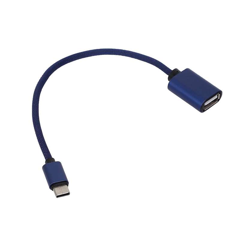Usb Otg Type C to Usb Adapter Otg Fast Charging Type-c Charger -blue