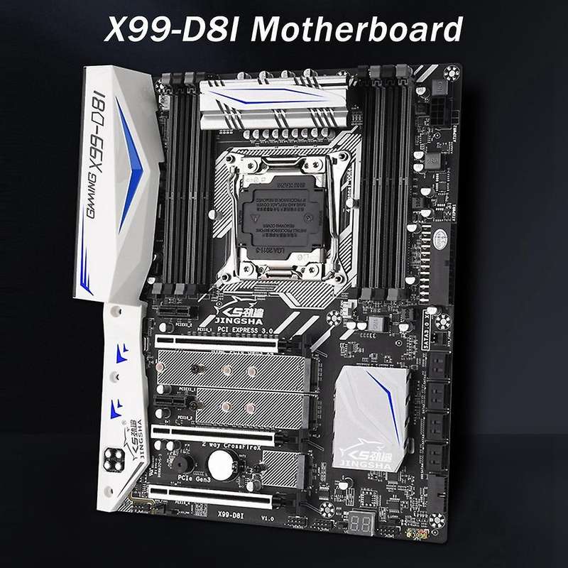 Jingsha X99-d8i Motherboard with 2xddr4 Ecc 4g 2133mhz Ram Lga2011-3