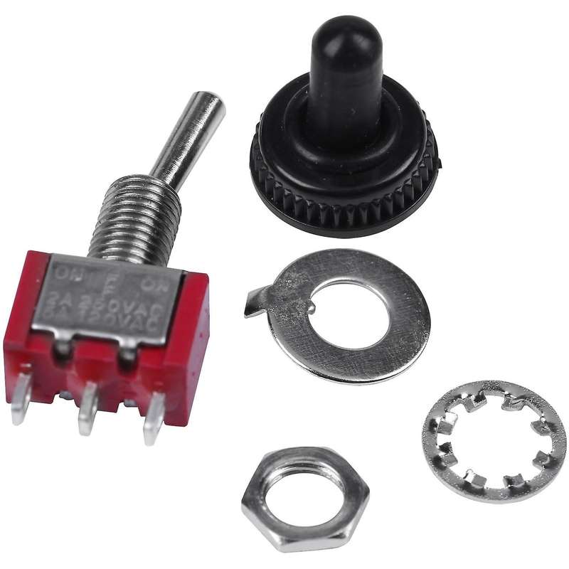 Ac 250v 2a 120v 5a On/off/on Momentary Spdt Toggle Switch