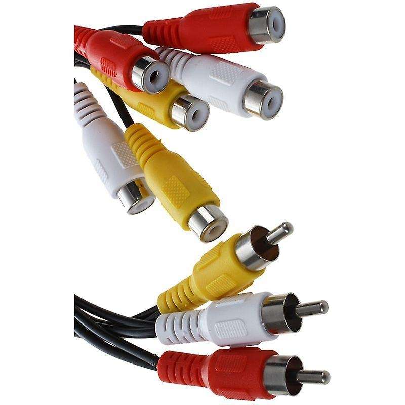 3.5mm Male to Male Stereo Headphone Connector Cable (red Black)
