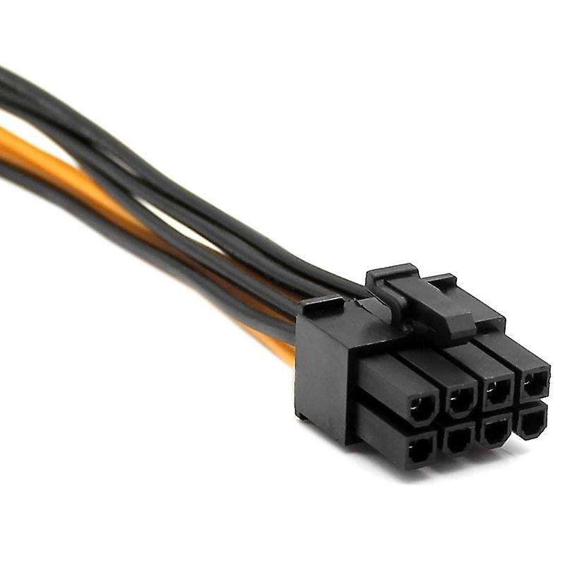 2 Pack Graphics Card 6 Pin to 8 Pin Pcie Adapter Power Cable 7.8 Inch