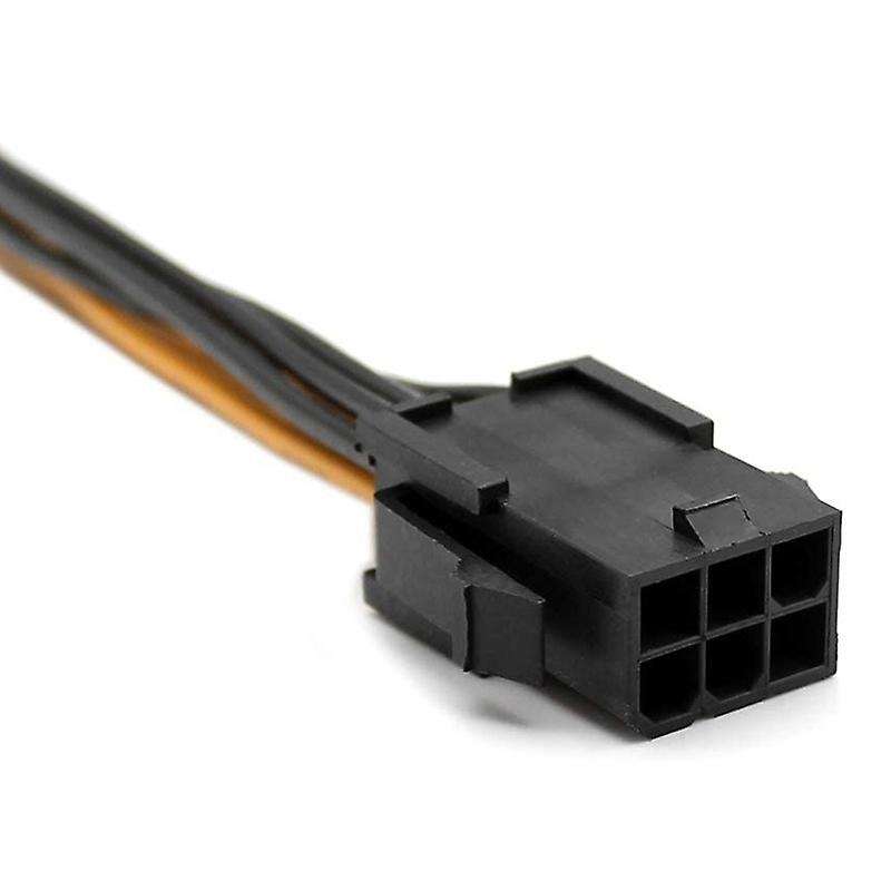 2 Pack Graphics Card 6 Pin to 8 Pin Pcie Adapter Power Cable 7.8 Inch
