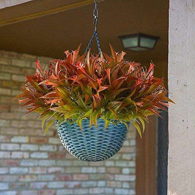 Artificial Morning Glory Shrubs Bundles Faux Plastic Bouquets