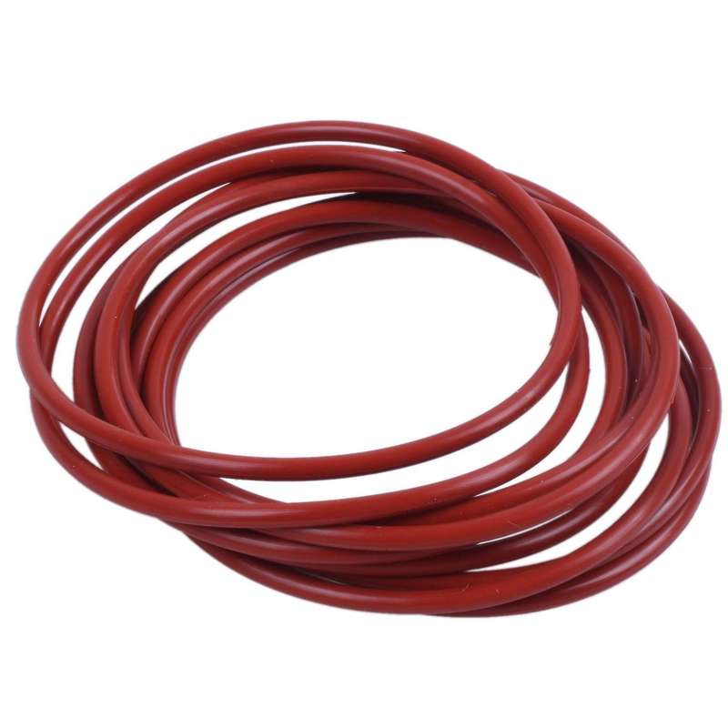 Red Silicone O Ring Seals Tree 110mm X 104mm X 3.5mm