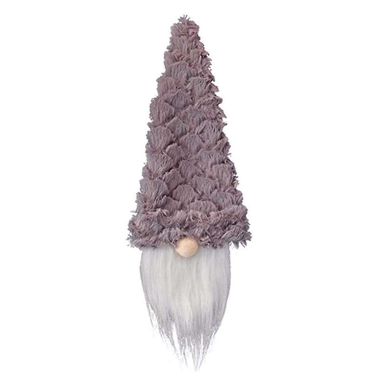 Christmas Hat Champagne Bottle Cover for Dinner Table Decor(gray)
