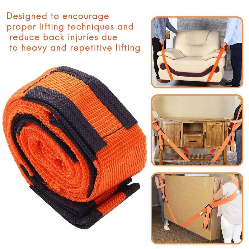 4pcs Furniture Transport Belt for Home Move House Furniture