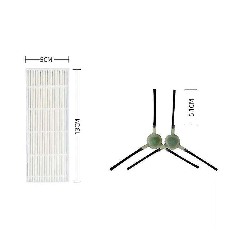 Side Brush Filter for Lefant M210 M210s M210b M213 Robotic Vacuum