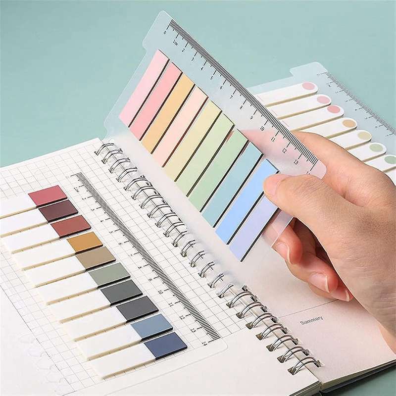 Page Markers Sticky Index Tabs 30 Colors Morandi Memo Stickers