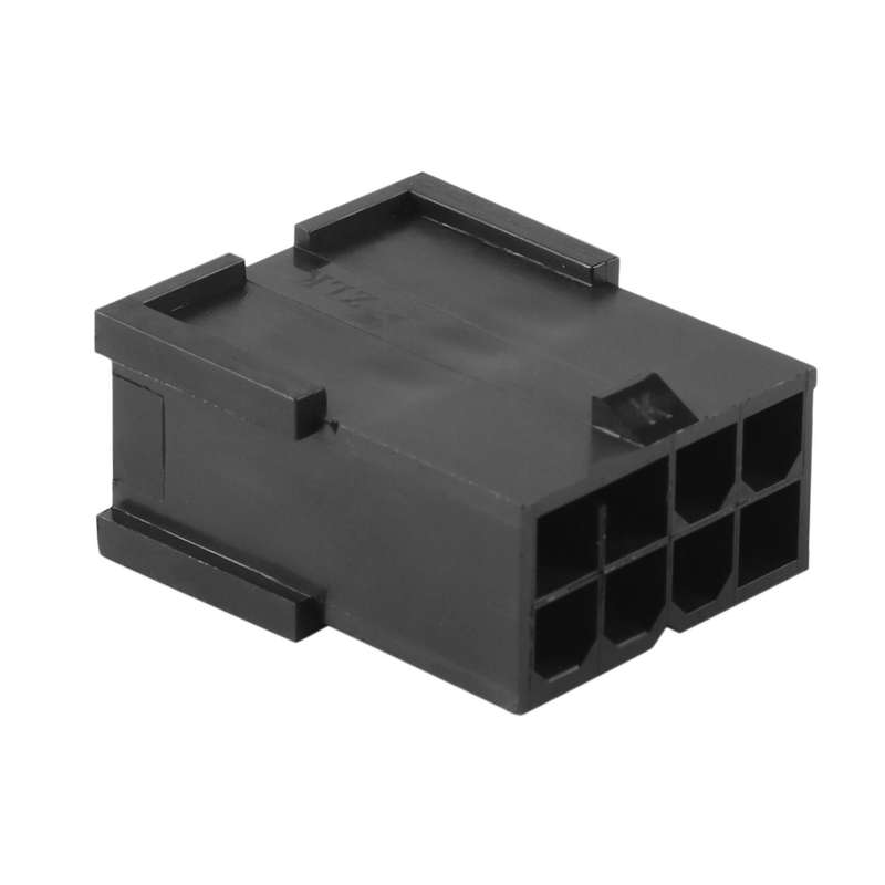 30pcs Pci-e 8p Female Pcie Power Connector for Pc Computer, Black