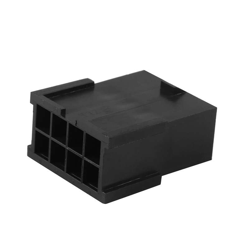 30pcs Pci-e 8p Female Pcie Power Connector for Pc Computer, Black