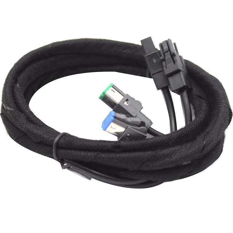 Auto Usb Aux Adapter Hub Retrofit Kit for Mazda 2 Cx-3 Tk78-66-9u0c