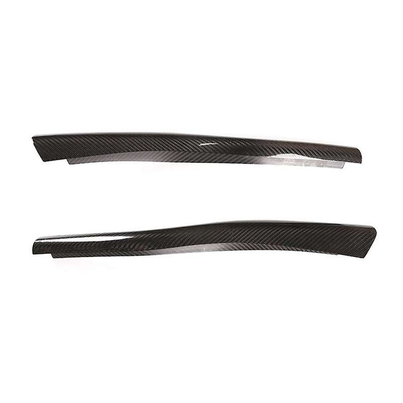 Carbon Fiber Rear Bumper Splitter Lip Diffuser Spoiler Cover Trim
