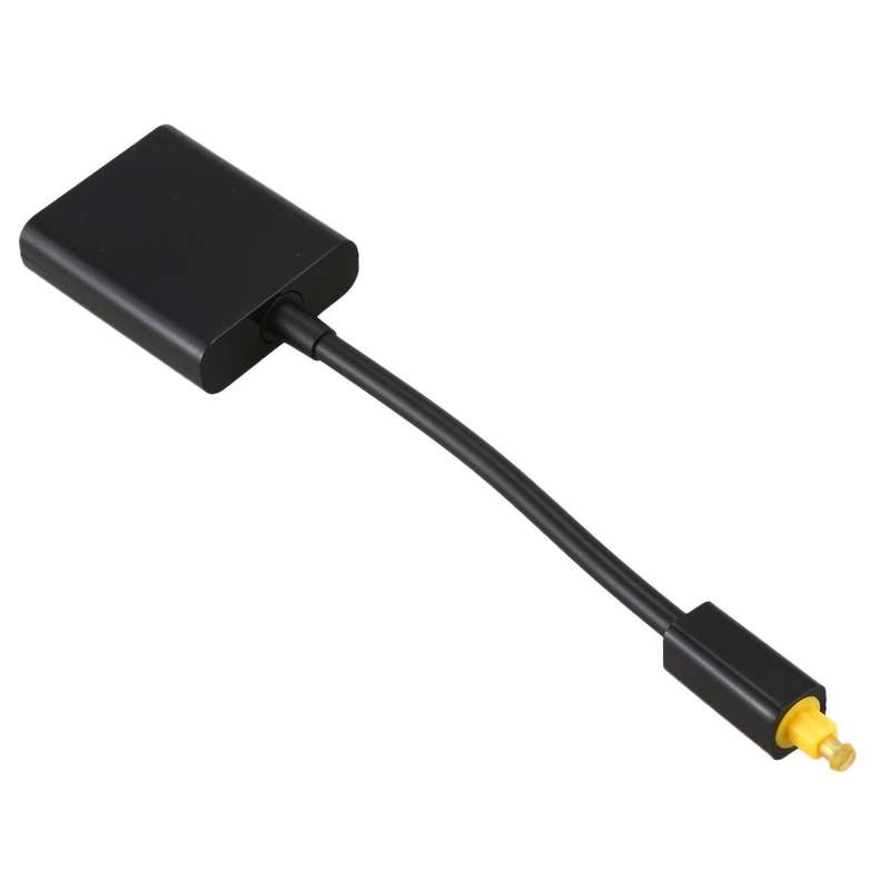 Spdif Optical Audio Splitter 2 Way Toslink Splitter Adapter Hub