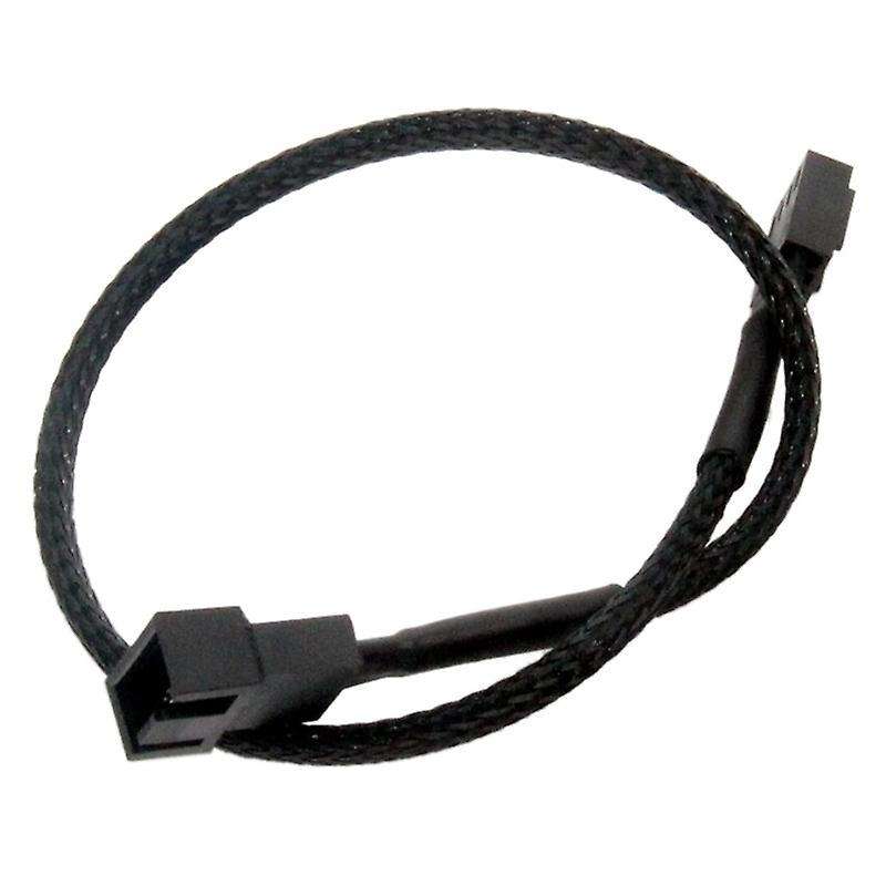 Pwm Extension Cable-11.8 Inch for Atx Case 3 Pin & 4 Pin Cooling Fans