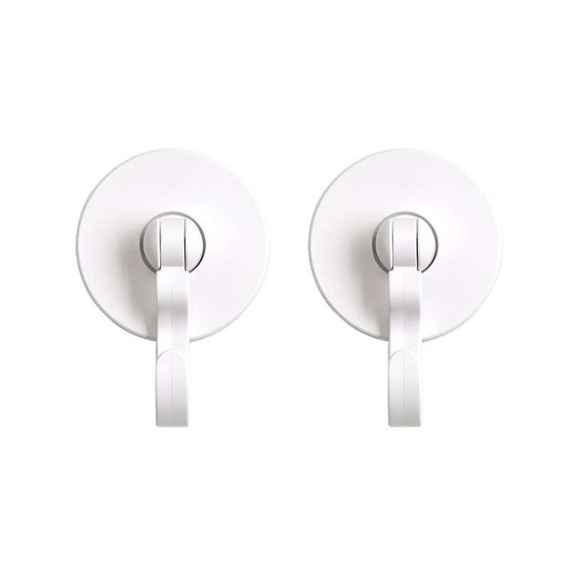 Adhesive Hooks,ceiling Wall Hanging S Hooks,360 Degree 2pcs