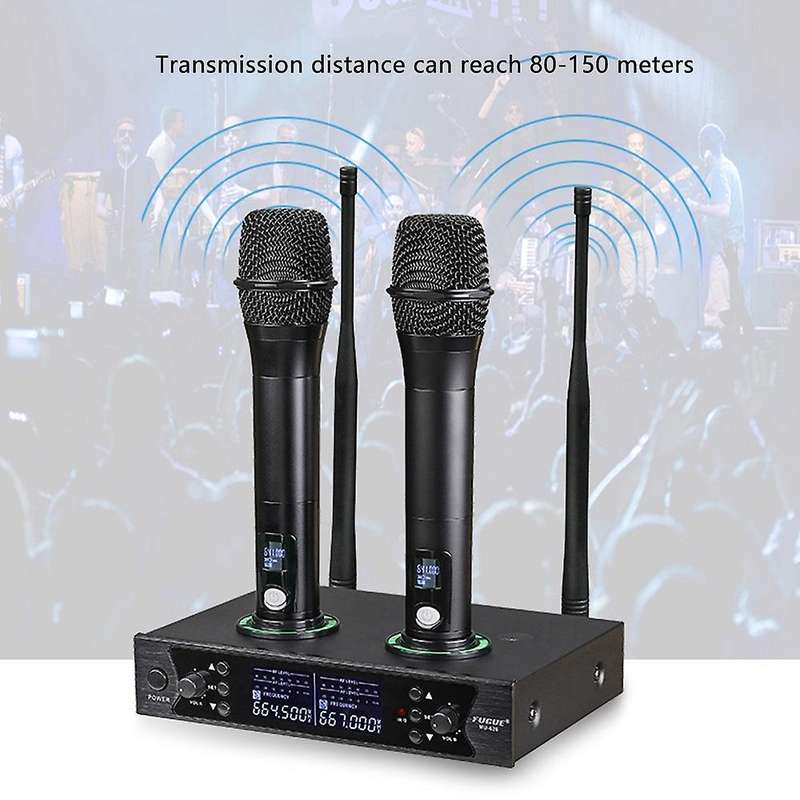 Wireless Bluetooth Microphone One for Two Ktv Tv Microphone-us Plug