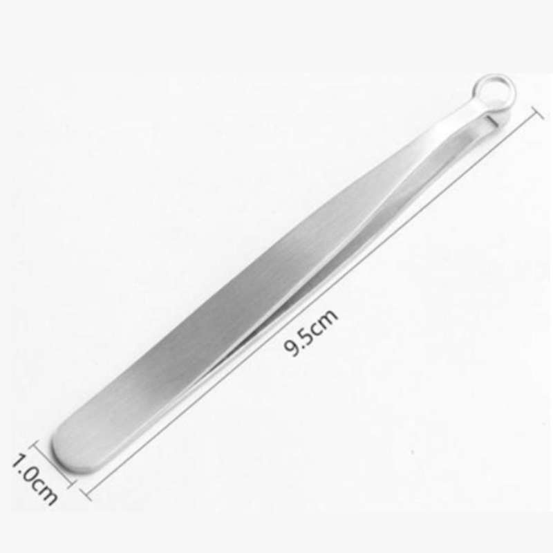 Universal Nose Hair Trimming Tweezers Stainless Steel Nose Hair Cut