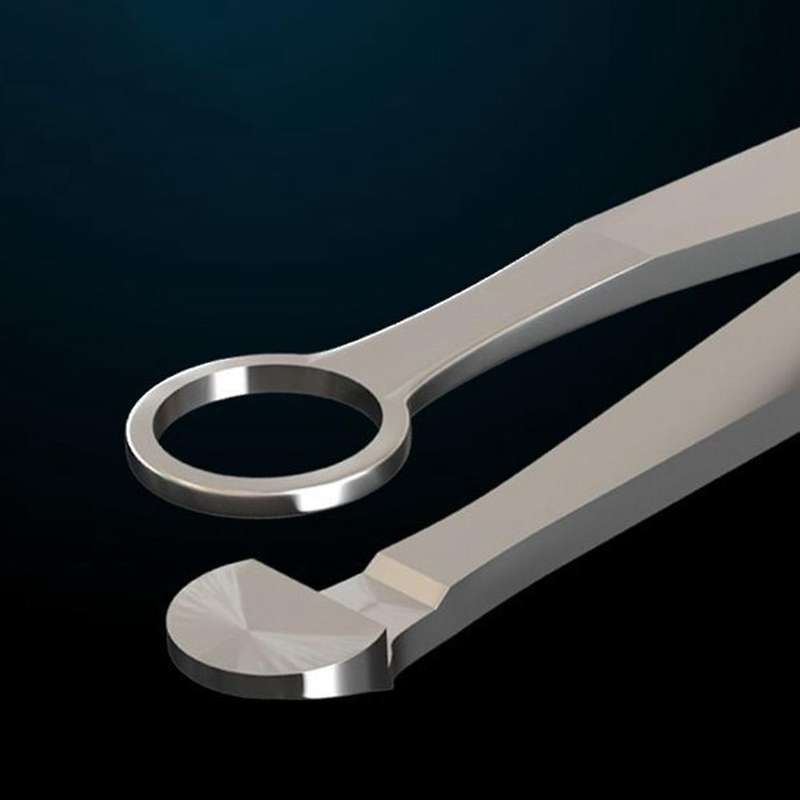 Universal Nose Hair Trimming Tweezers Stainless Steel Nose Hair Cut