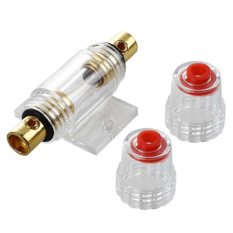 4/8 Gauge Agu Fuse Holder Fulseholder 80a Car Audio Part Electronics