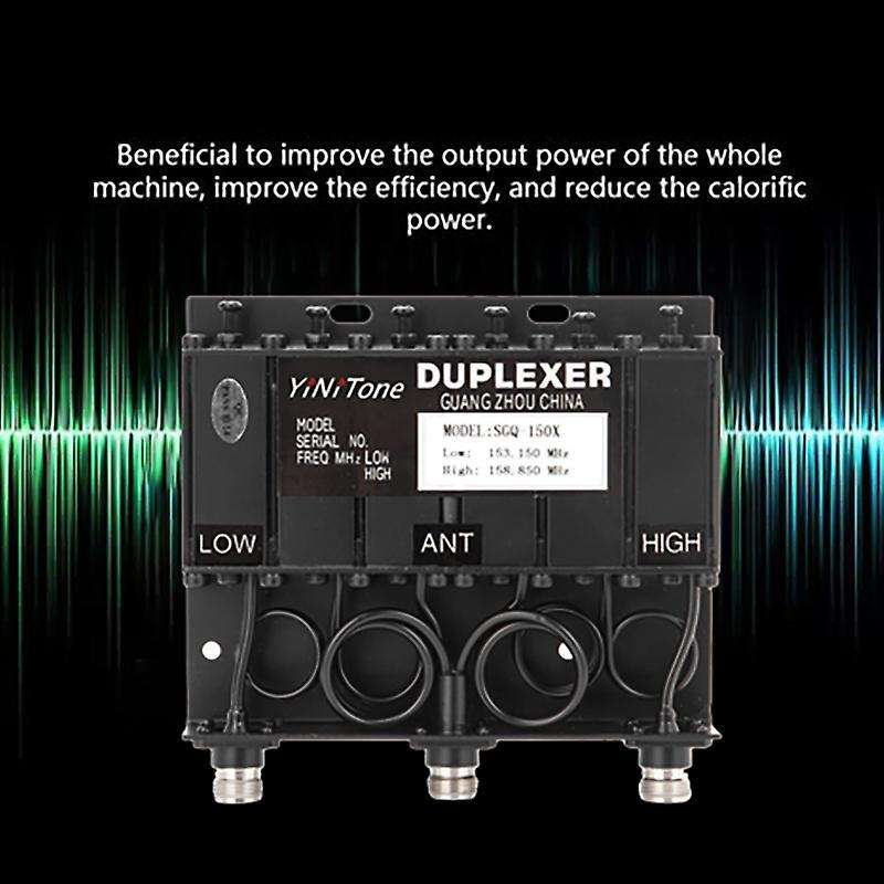 Yinitone 10w Vhf Duplexer N-head Repeater Box Connector
