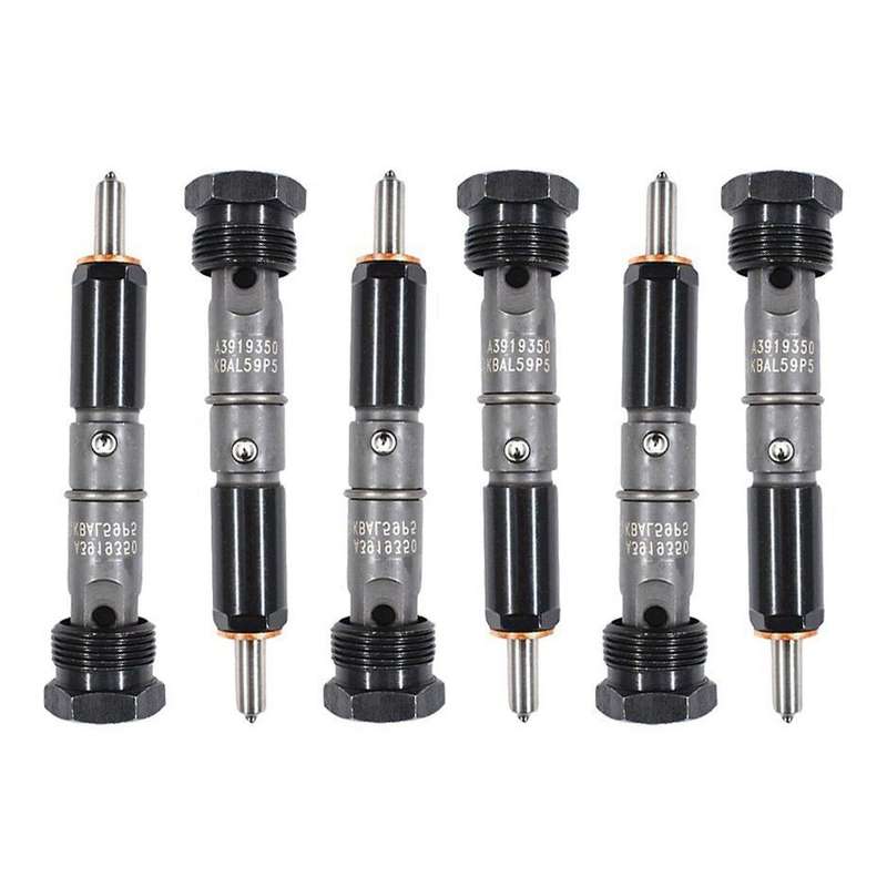 6pcs Fuel Injectors for Dodge Cummins 5.9l 6bt Diesel Engine 3919350