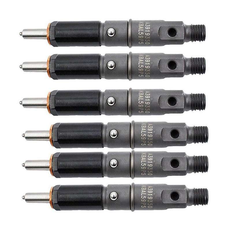 6pcs Fuel Injectors for Dodge Cummins 5.9l 6bt Diesel Engine 3919350
