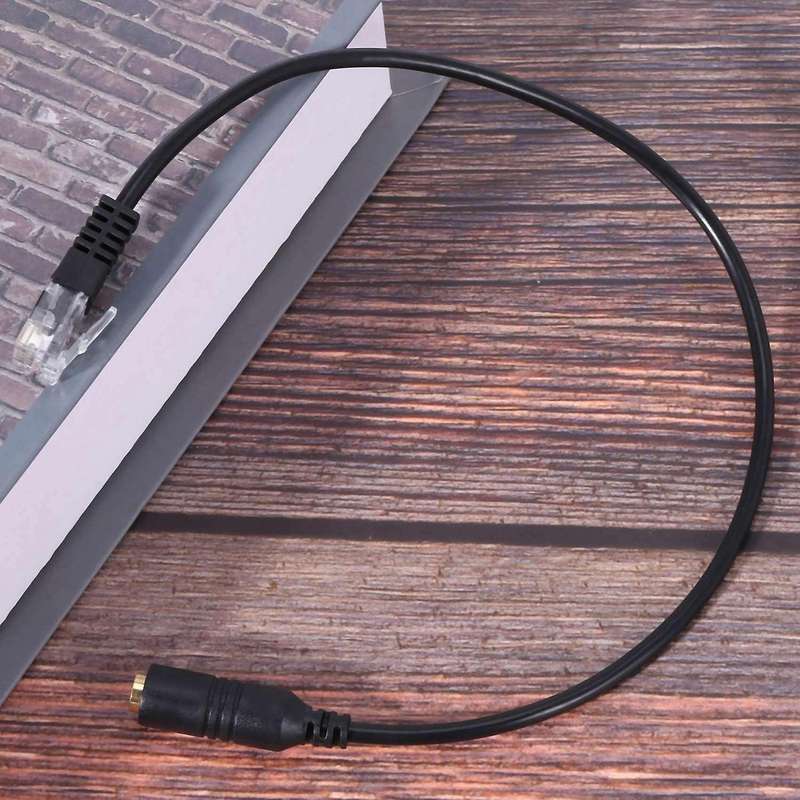 3.5mm Plug Jack to Rj9 for Iphone Headset for Cisco Phone Cable
