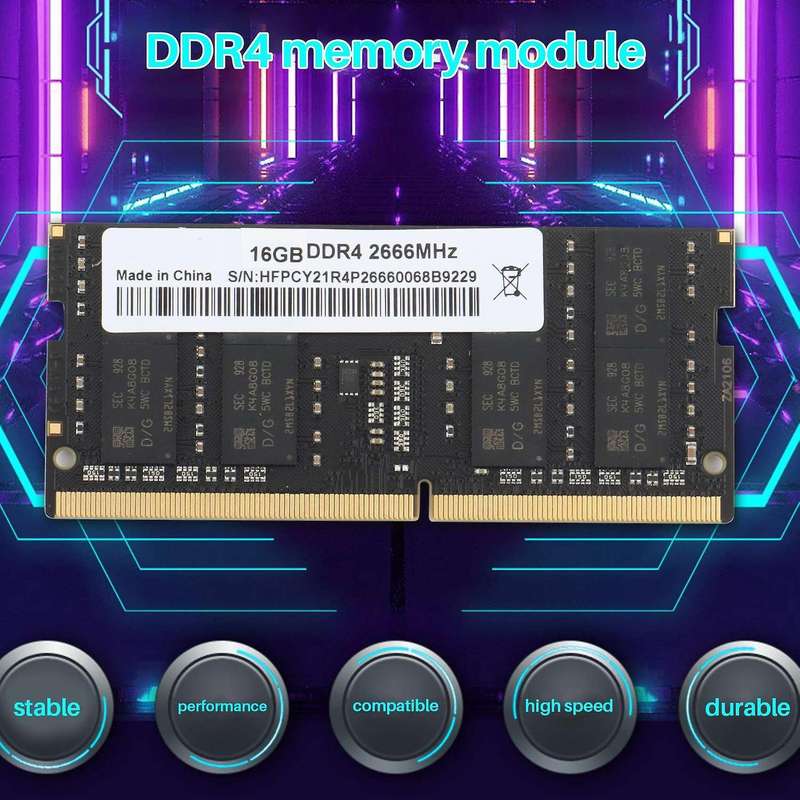 Ddr4 Memory Module 16g Notebook Computer Memory Module 2666mhz