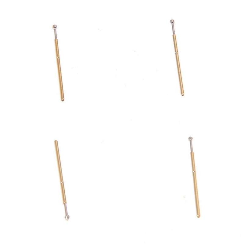 Spring Test Probe Pogo Pin P50 E2 Dia 0.68mm Length 16mm 75g Pack Of 20 Color Gold