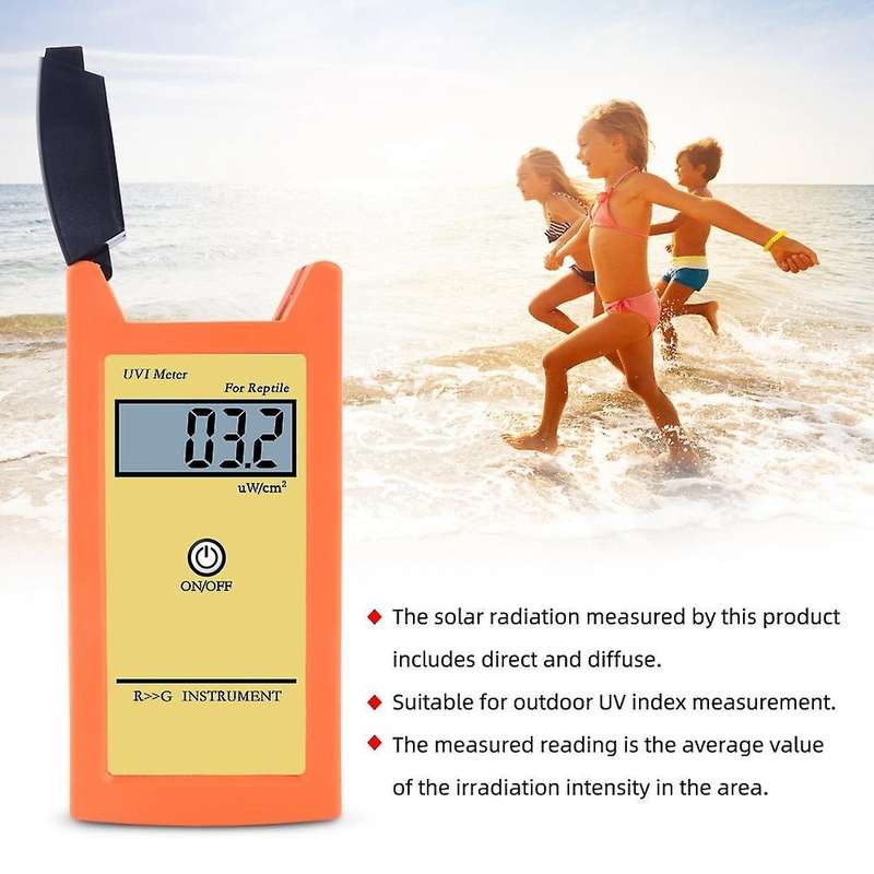 1pcs Uvi Meter  10% Ref. Nist High Precision Sun Index Tester Uvi