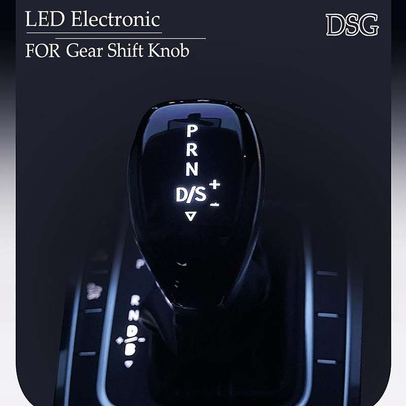 White Light Led Shift Electronic Shift Handle for Golf Mk6 Mk7 B7 B8