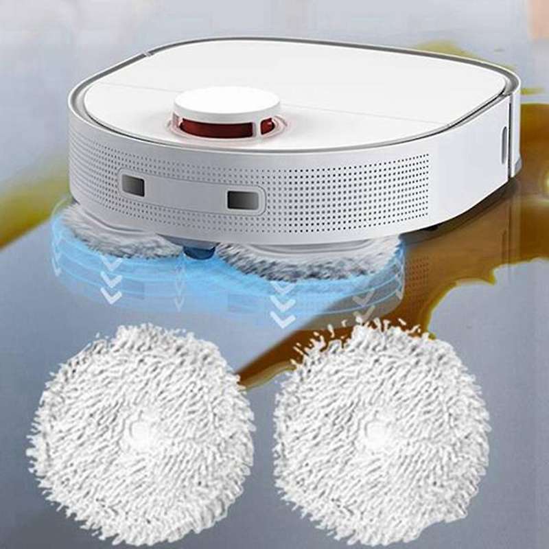 8pcs Main Side Brush Filter Mop Cloth for Xiaomi Dreame W10 Robot