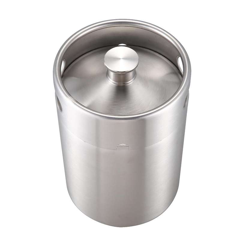 304 Stainless Steel 5l Mini Keg Beer Pressurized Brewing Making Tool