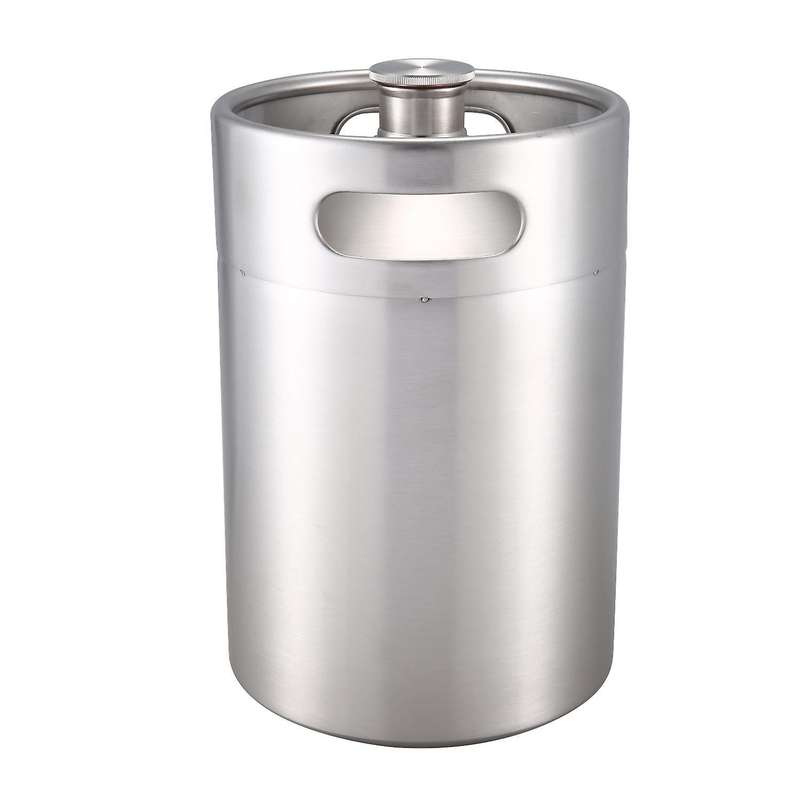 304 Stainless Steel 5l Mini Keg Beer Pressurized Brewing Making Tool