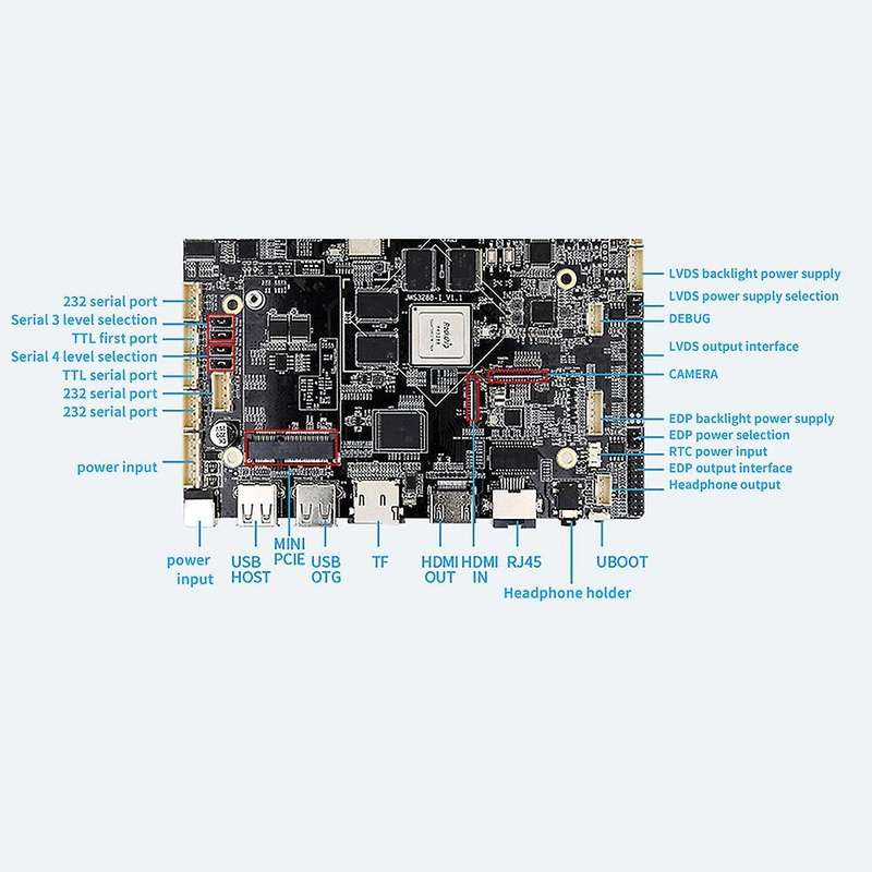 Arm Circuit Board Equipped with Android and Linux System,4g+32g