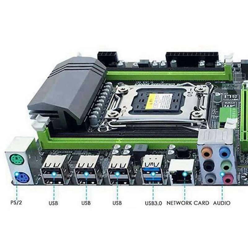 X79 Computer Motherboard Lga2011 Usb3.0 Sata3.0 with E5 2650 V2 Cpu